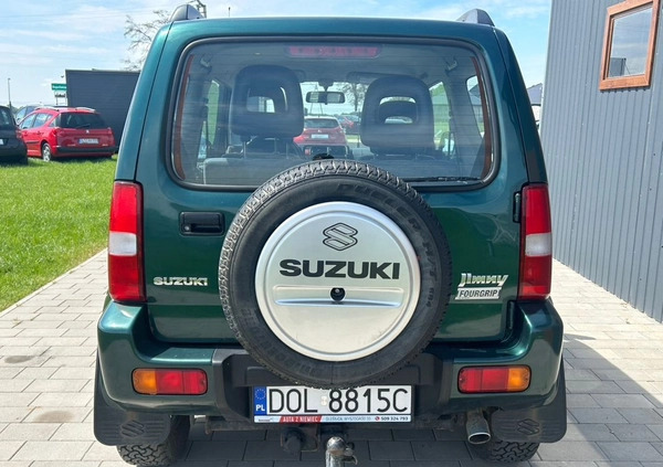 Suzuki Jimny cena 27400 przebieg: 134000, rok produkcji 2003 z Rakoniewice małe 154